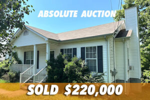 SOLD PRE-AUCTION! ABSOLUTE AUCTION • NO RESERVE • 118 Stoneridge Parkway La Vergne, TN 37086 • Wednesday, July 24th @ 11 AM