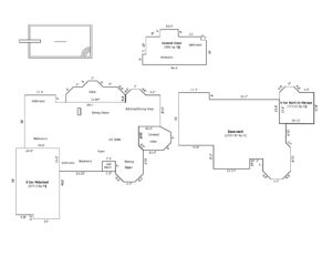 Floor plan of the home at 1069 Windsor Drive, Gallatin, TN.